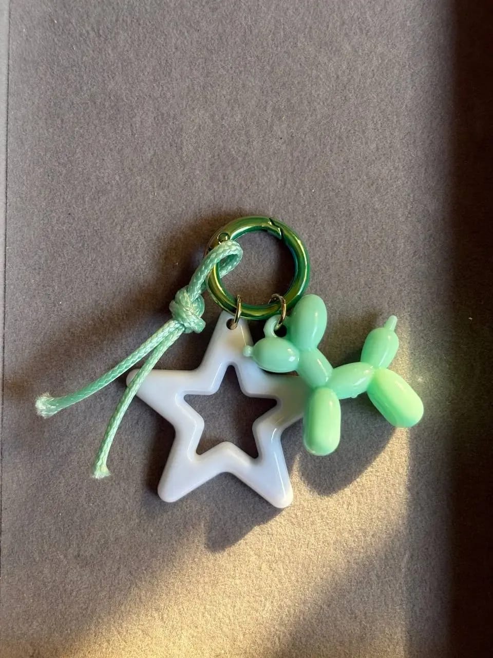 Mint Star Bag Charm — Key, Bag & Phone Chains