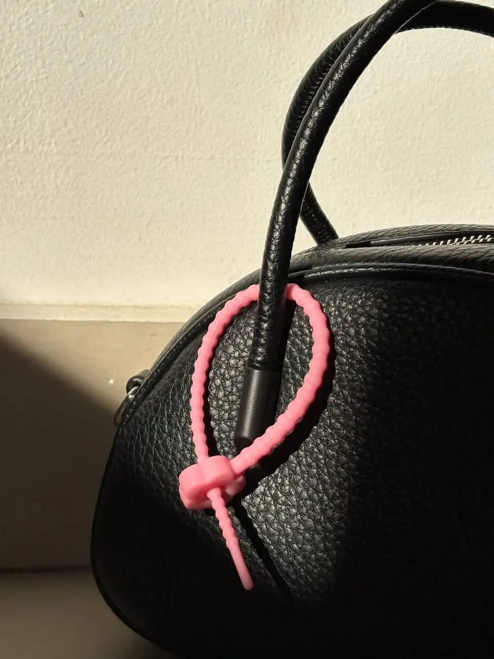 Pink Braided Bag Charm — Key, Bag & Phone Chains