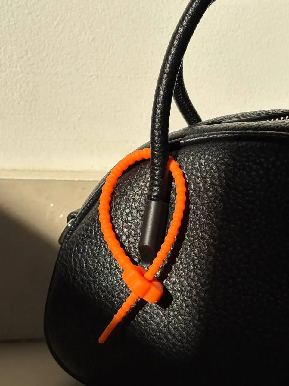 Orange Braided Bag Charm — Key, Bag & Phone Chains