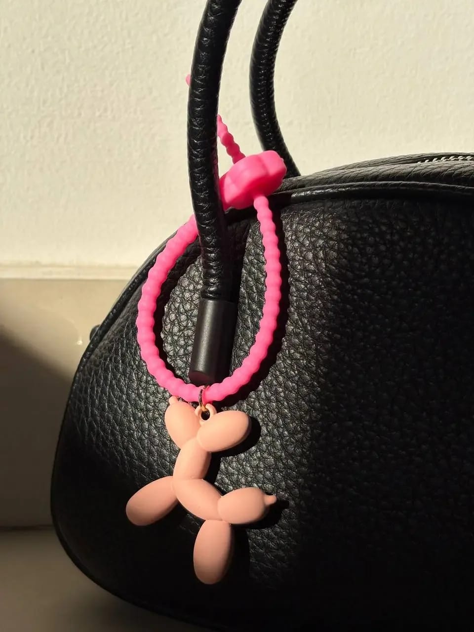 Pink Balloon Bag Charm — Key, Bag & Phone Chains