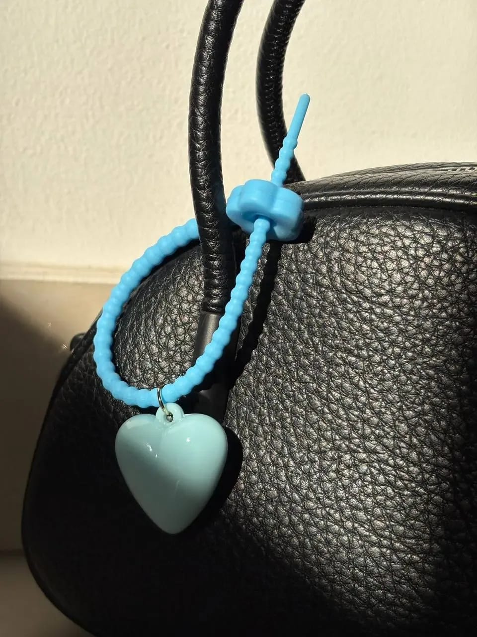 Blue Heart Bag Charm — Key, Bag & Phone Chains