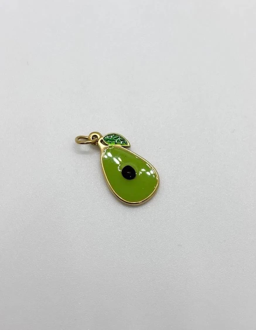 Avocado Charm — Handmade Charms