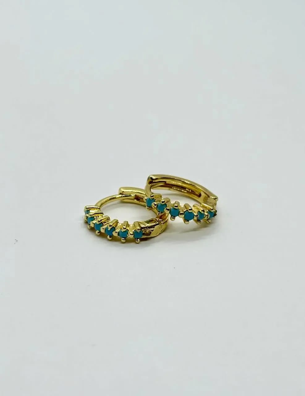 Baby-Blue Drop Earrings — Earrings