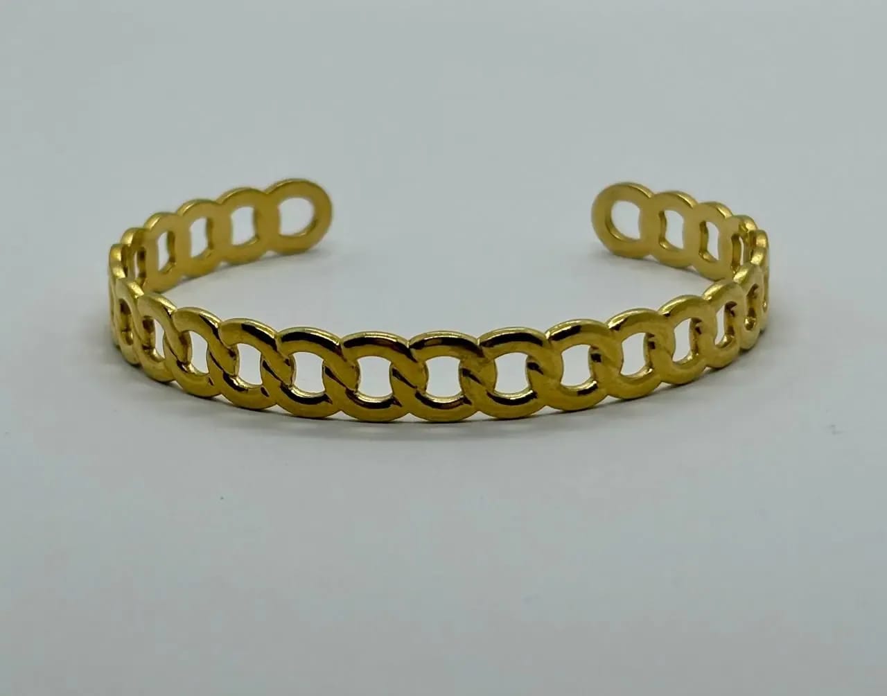 Golden Chain Cuff — Bangles