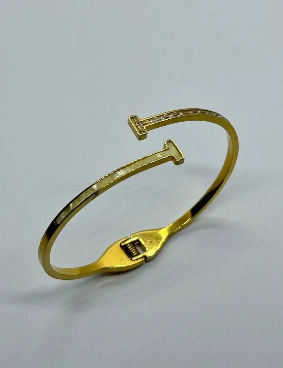 Golden Nail Cuff — Bangles