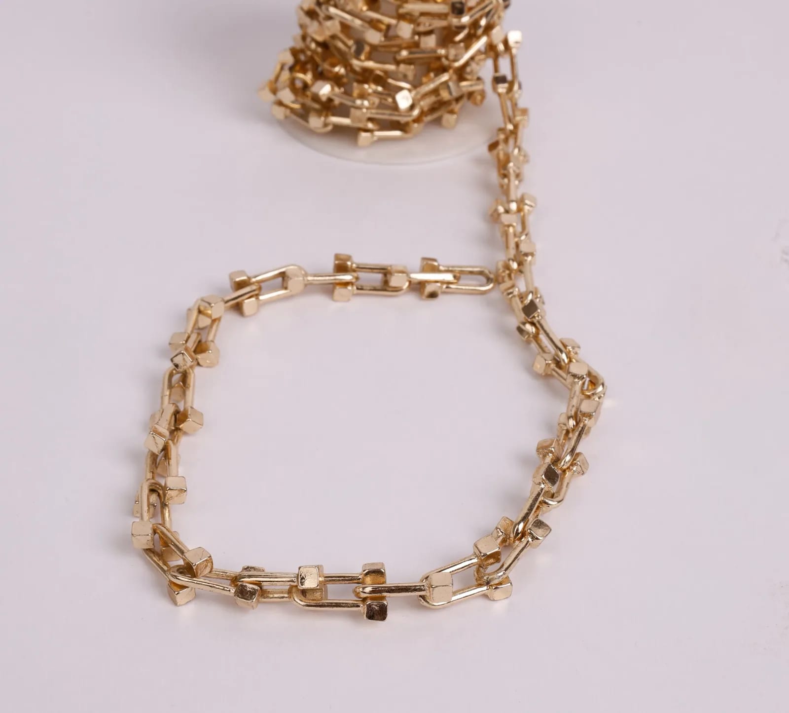 Bold U-Link Bracelet — Handmade Bracelets & Anklets