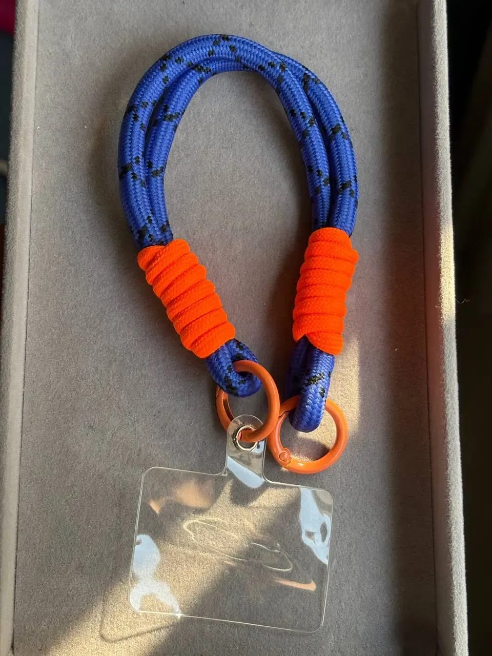 Blue Orange Phone Holder — Phone Holders