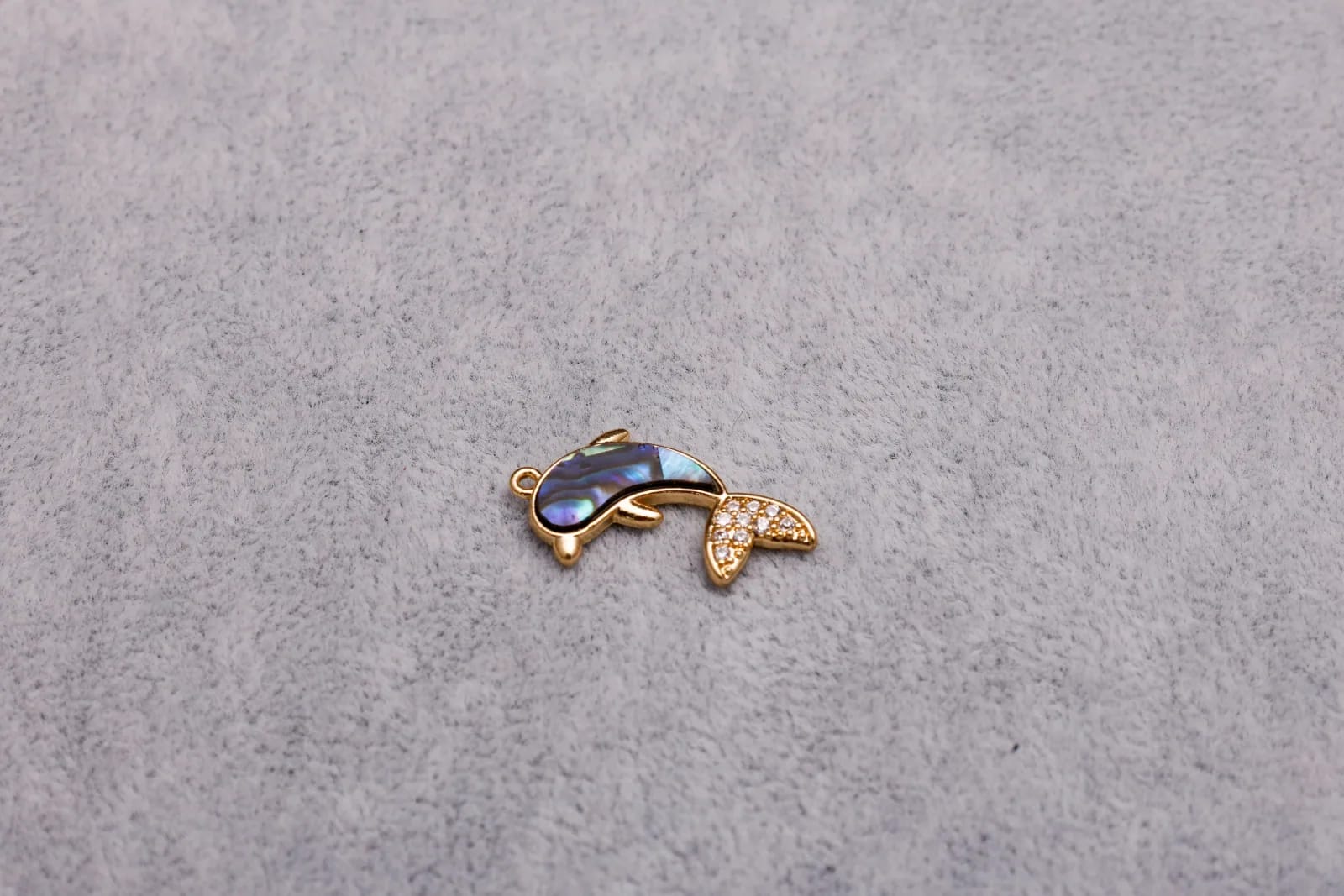 Blue Dolphin Charm — Handmade Charms