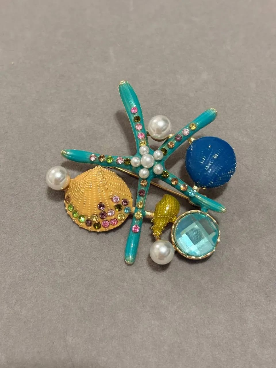 Blue Summer Brooch — Brooches
