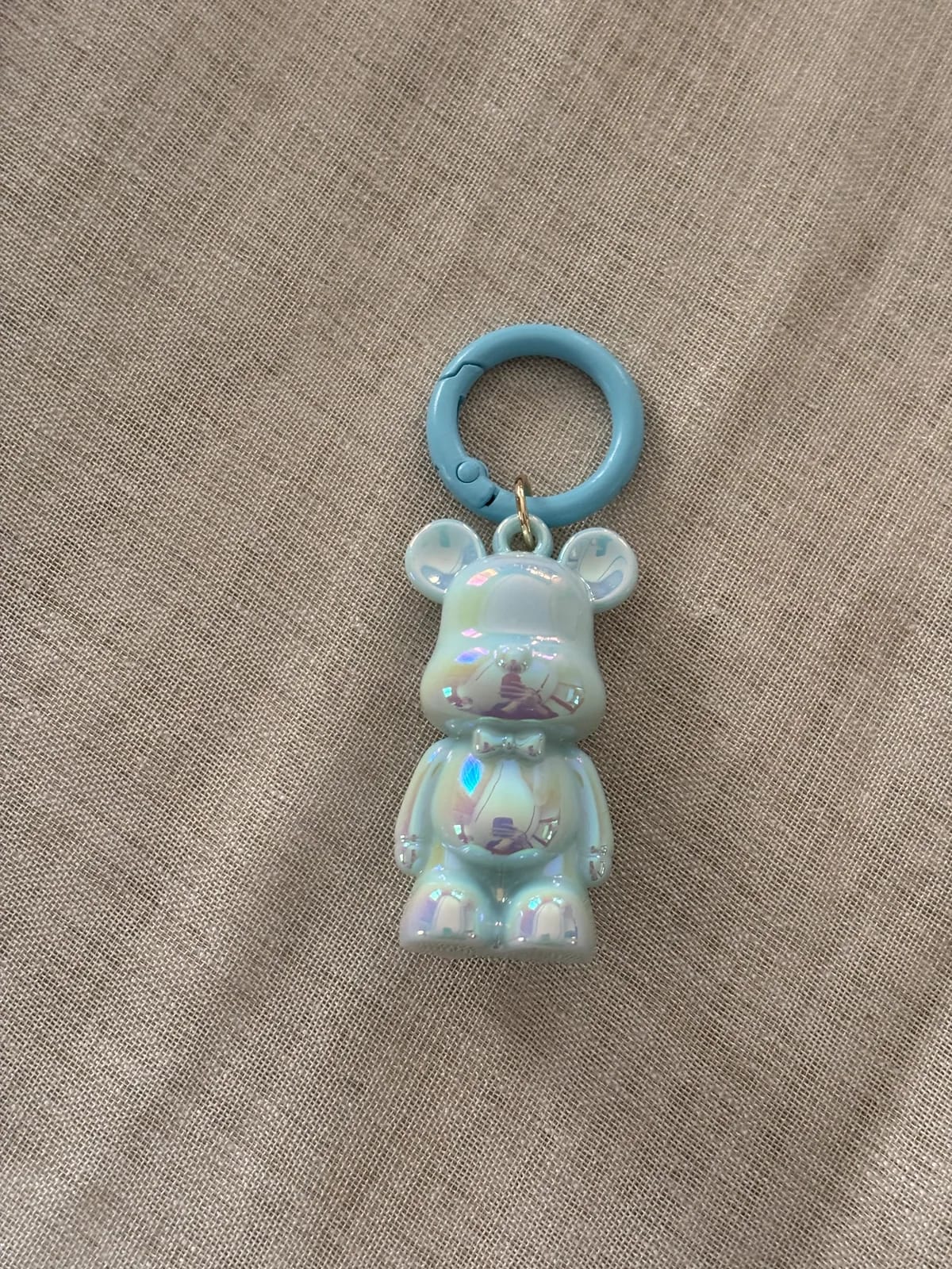 Blue Teddy Charm — Key, Bag & Phone Chains