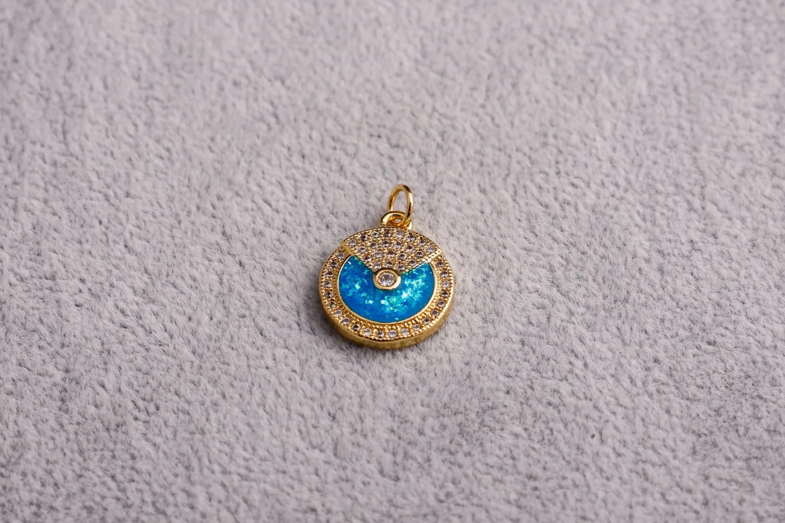 Golden Circle Charm — Handmade Charms, photo 1 of 2