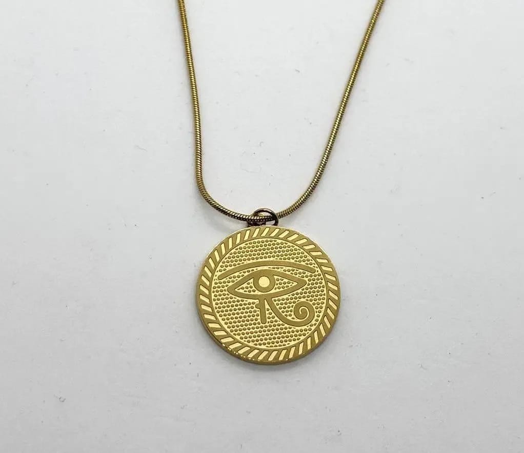 Horus Circle Necklace — Necklaces
