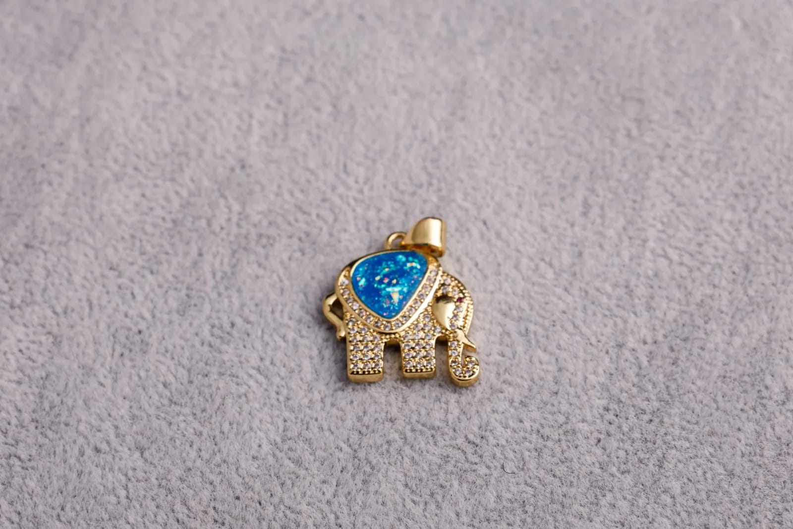 Colourful Elephant Charm — Handmade Charms, photo 1 of 3