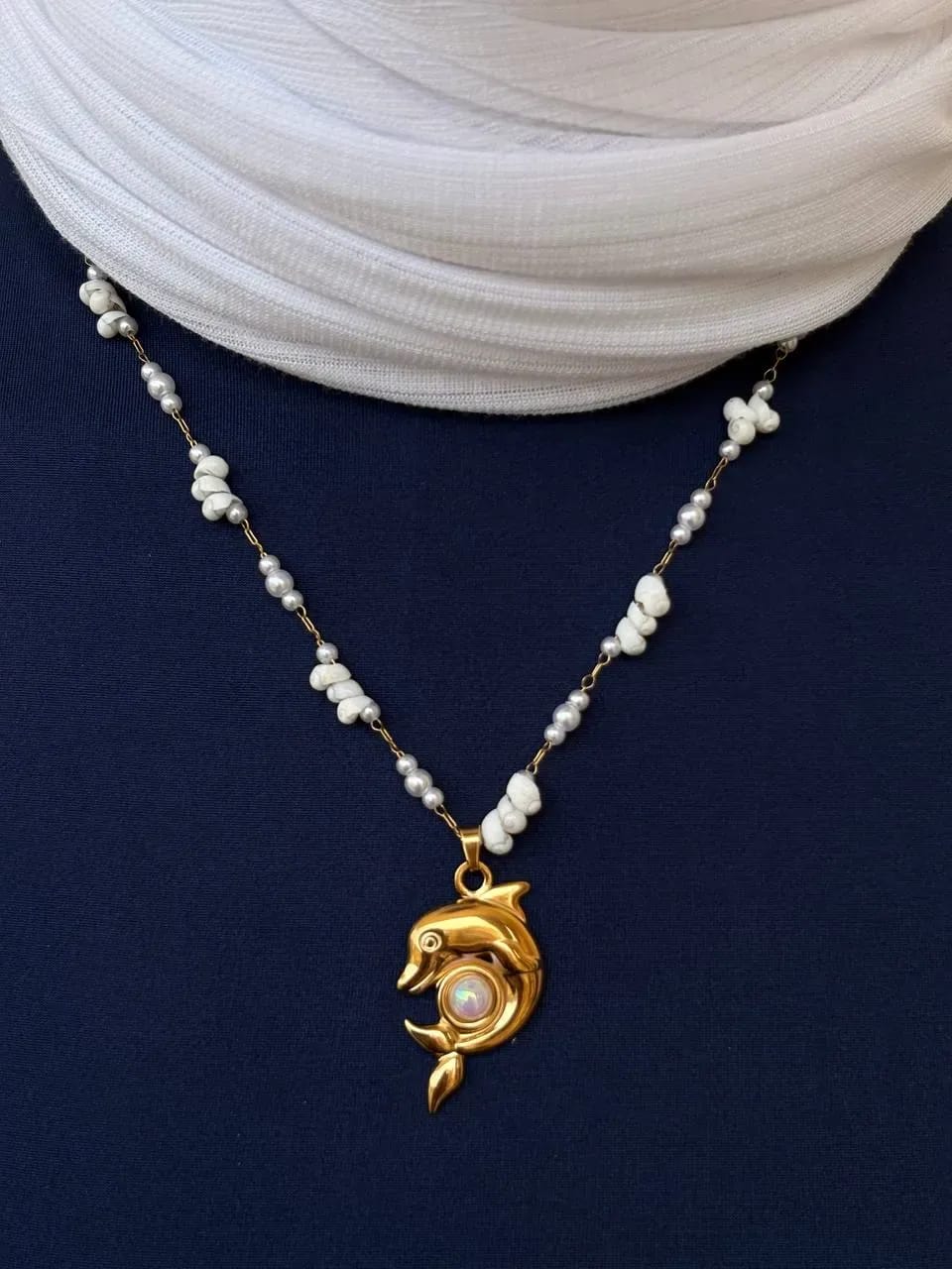 Dolphin Necklace — Summer Necklaces, photo 2 of 2