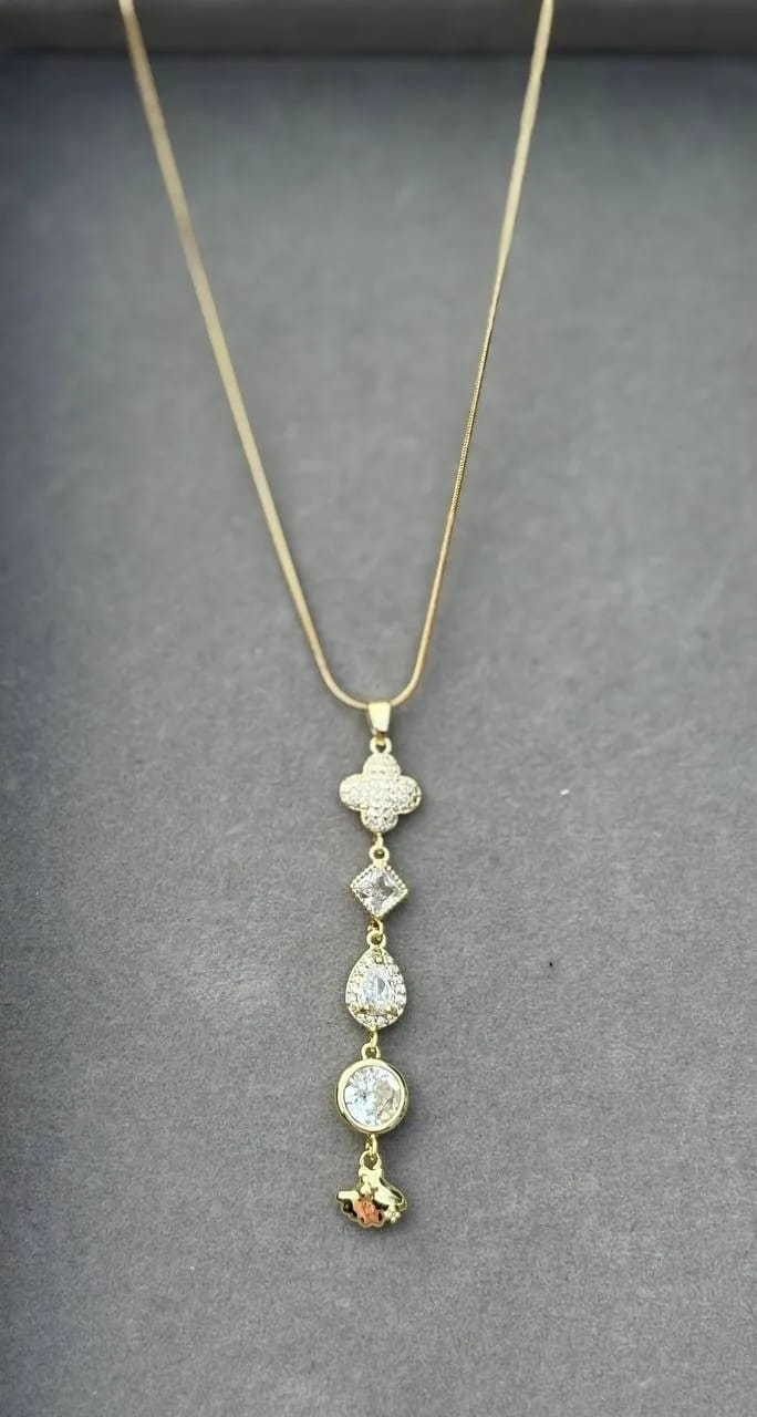Golden Drop Necklace — Necklaces