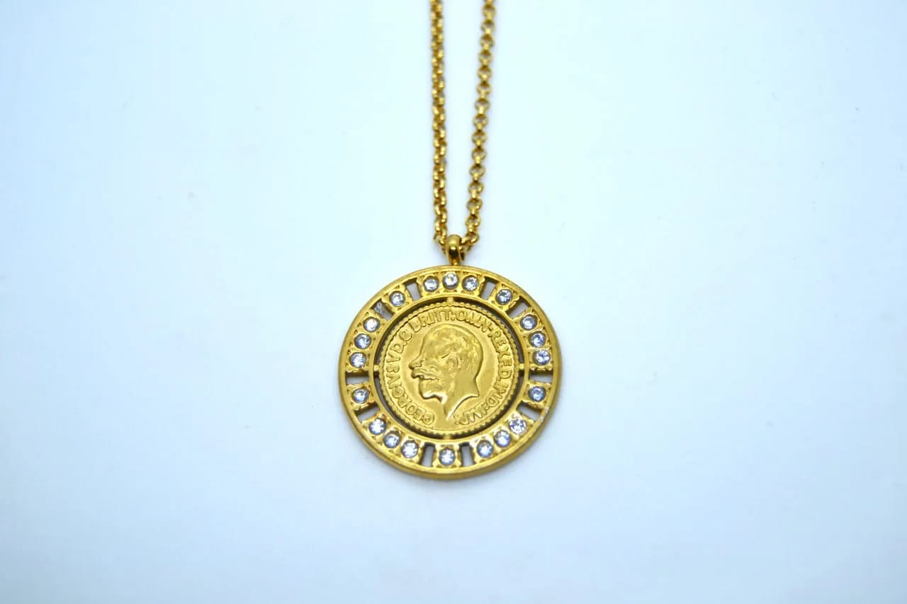 Egyptian Pound Necklace — Necklaces