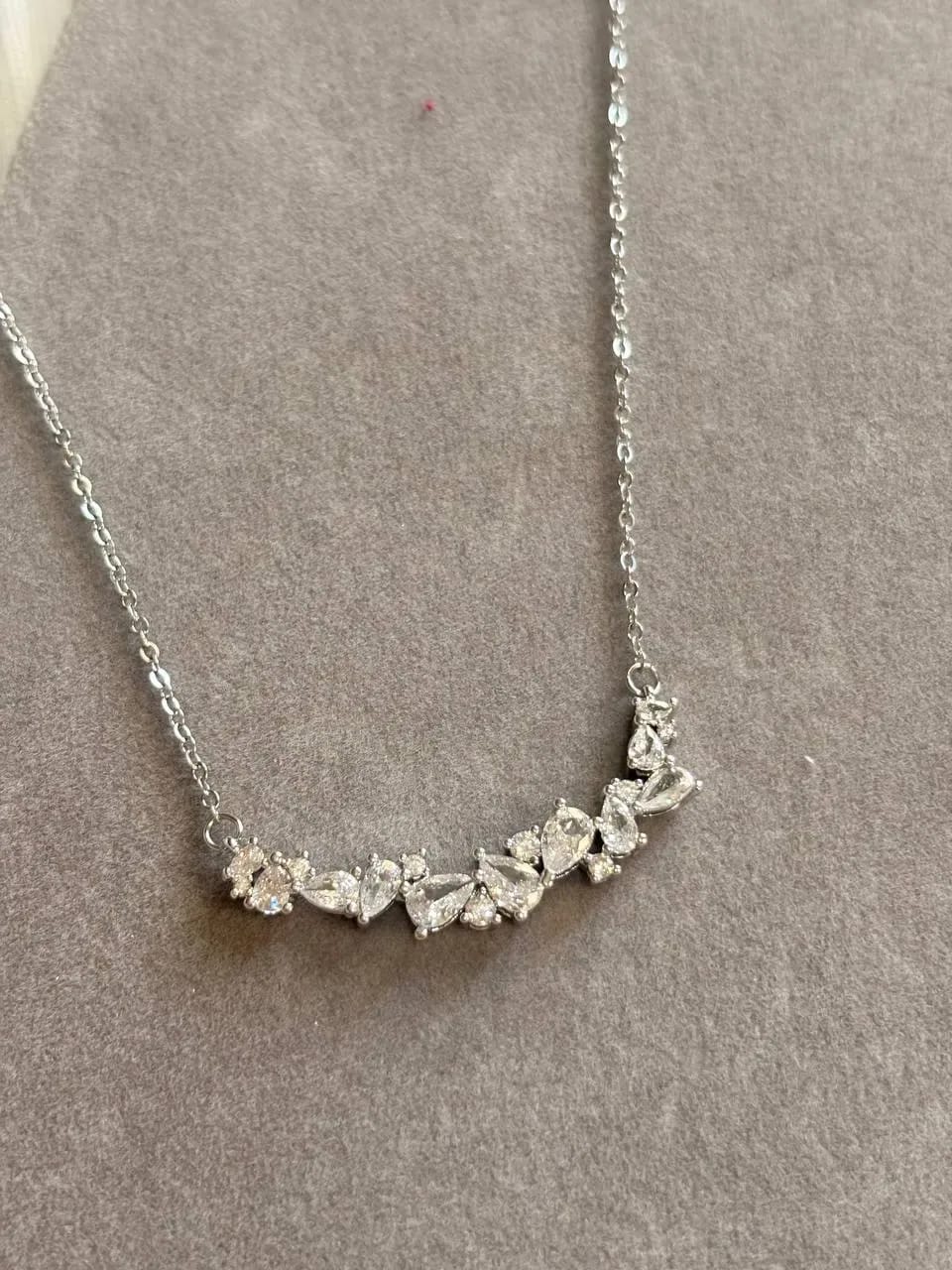 Elegant Silver Necklace — Necklaces