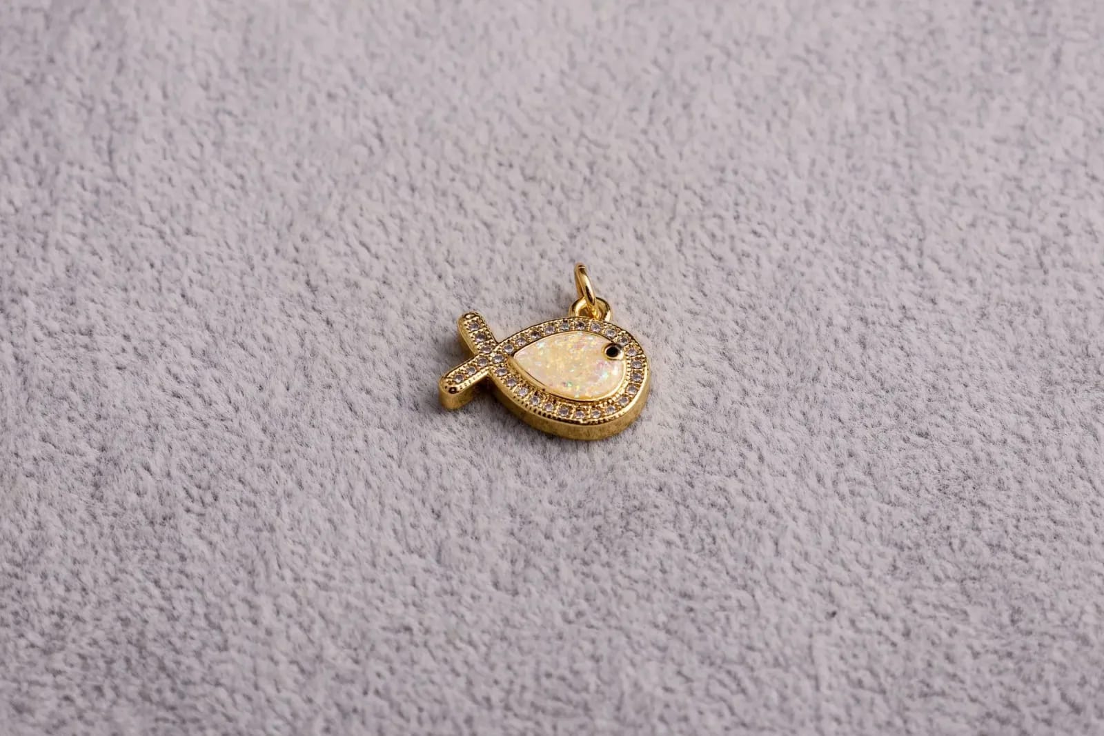 Golden Fish Charm — Handmade Charms, photo 2 of 2