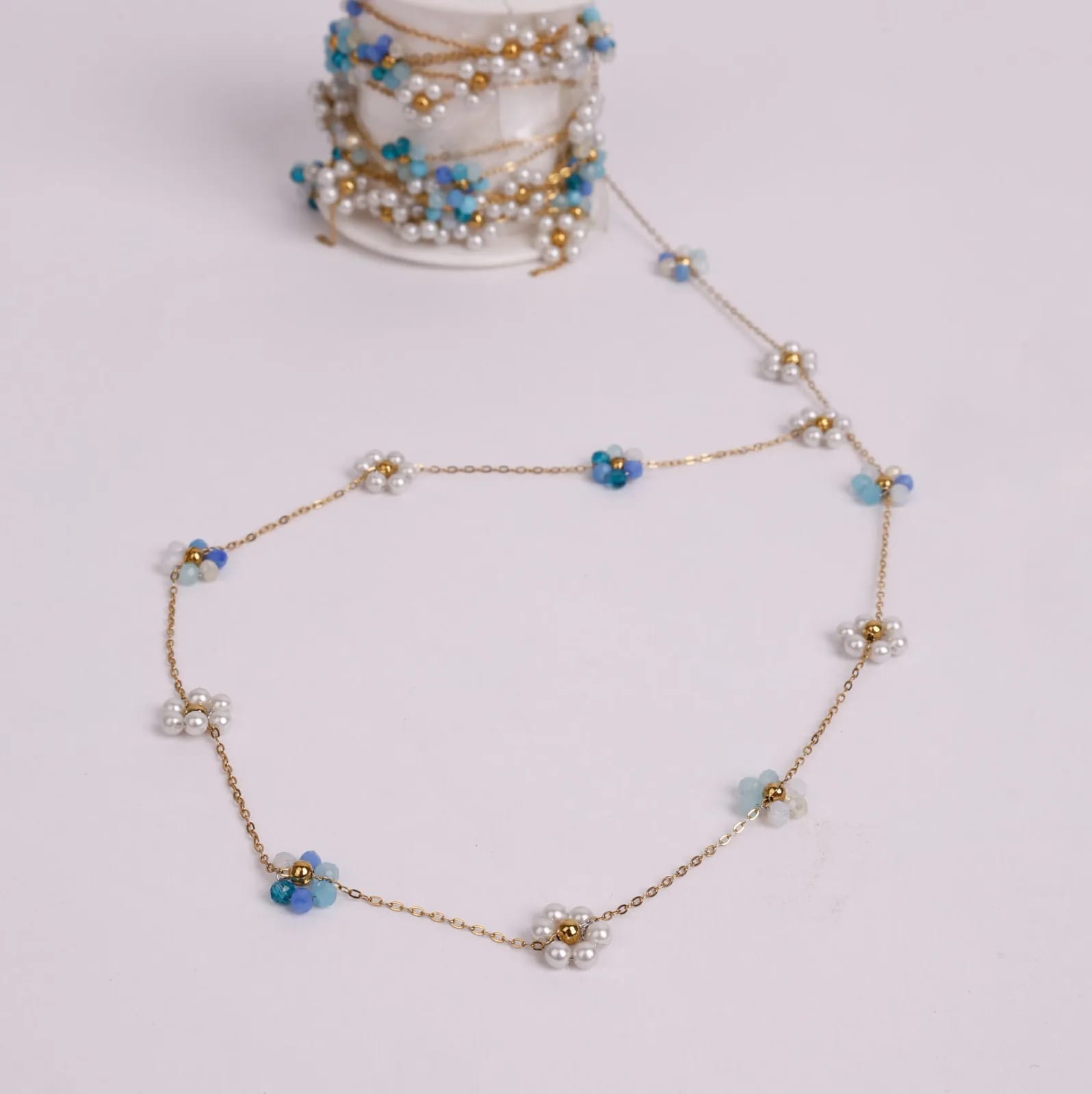 Golden Flower Bracelet — Handmade Bracelets & Anklets, photo 1 of 8