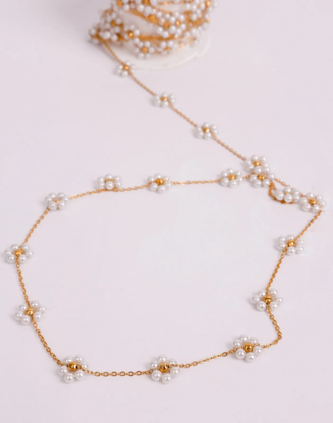 Golden Flower Bracelet — Handmade Bracelets & Anklets, photo 7 of 8