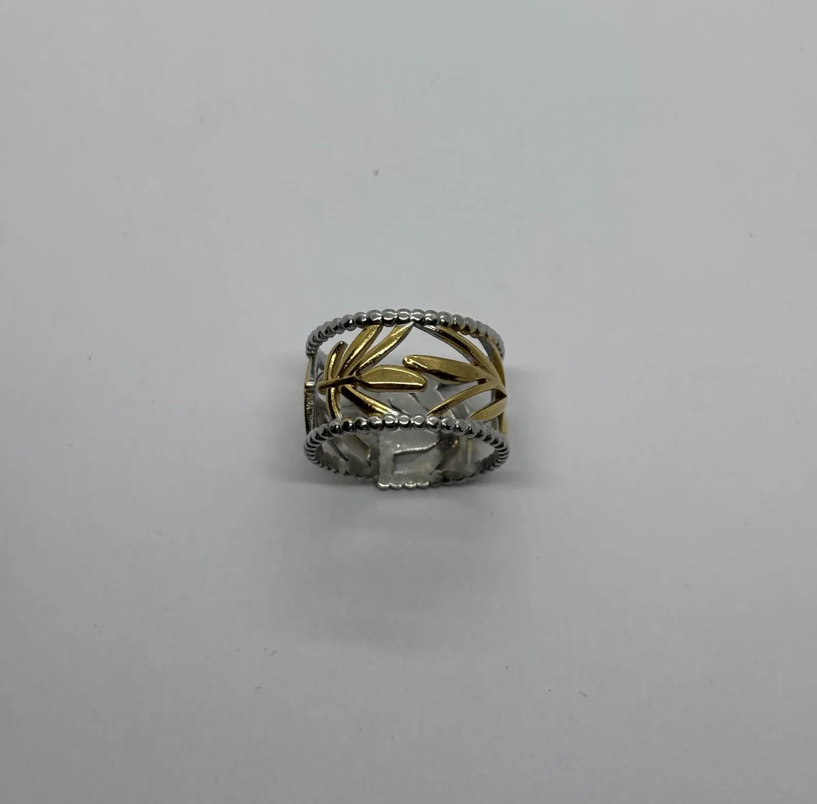 Engraved Silver Ring — Rings