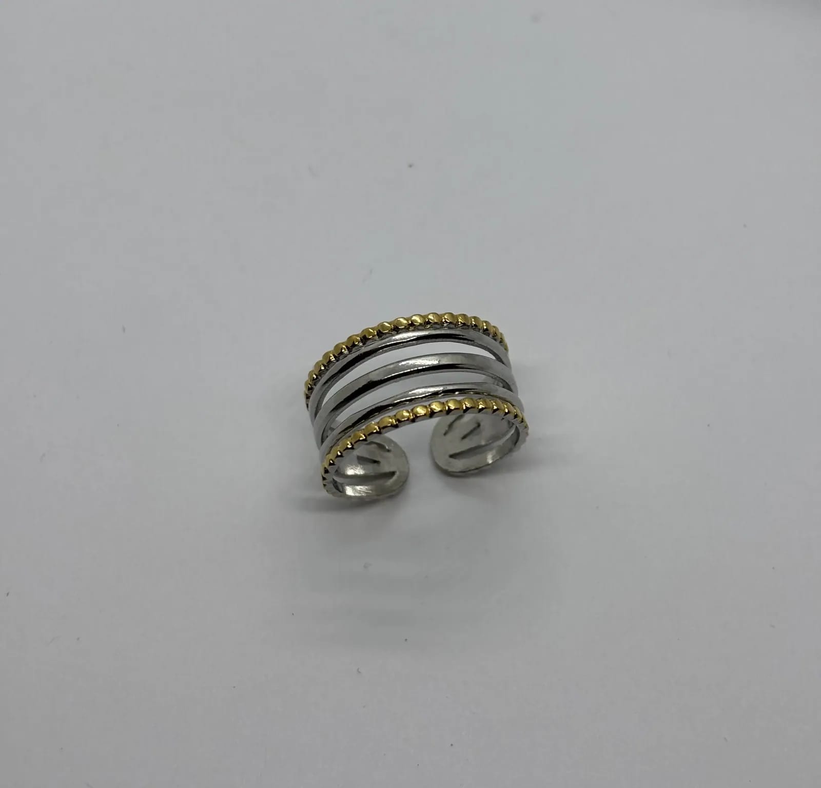 Two-Tone Triple Ring — Rings