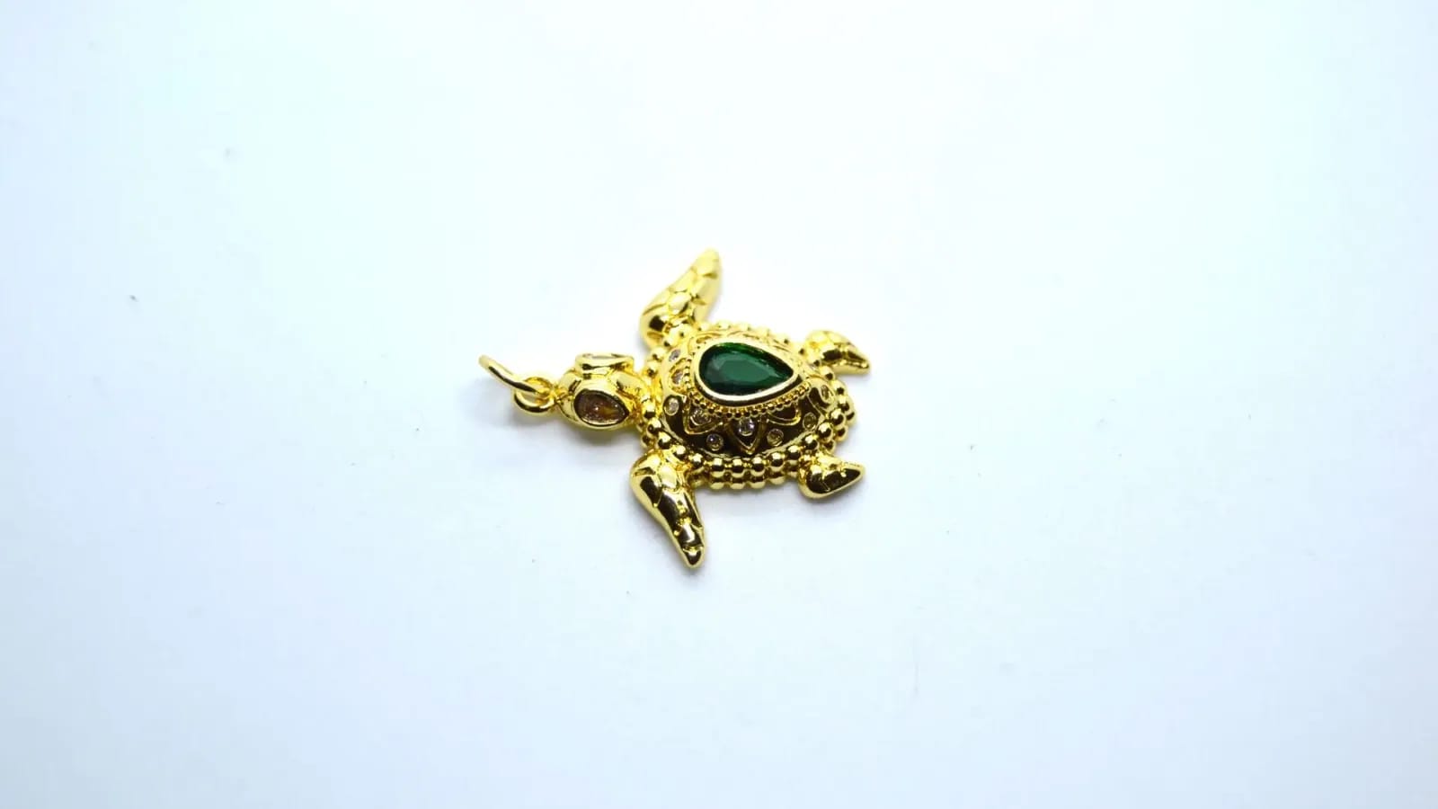 Green Turtle Charm — Handmade Charms, photo 2 of 2