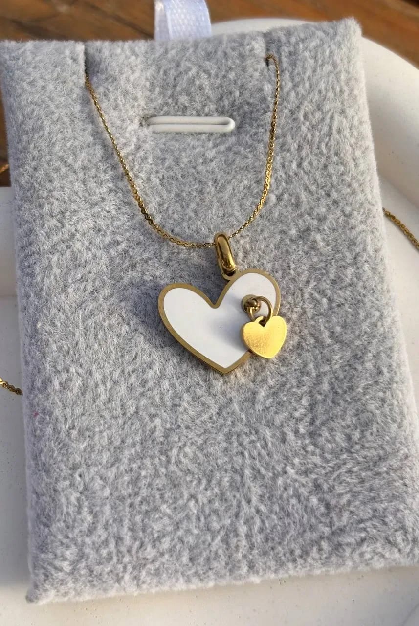 Silver Heart Necklace — Necklaces