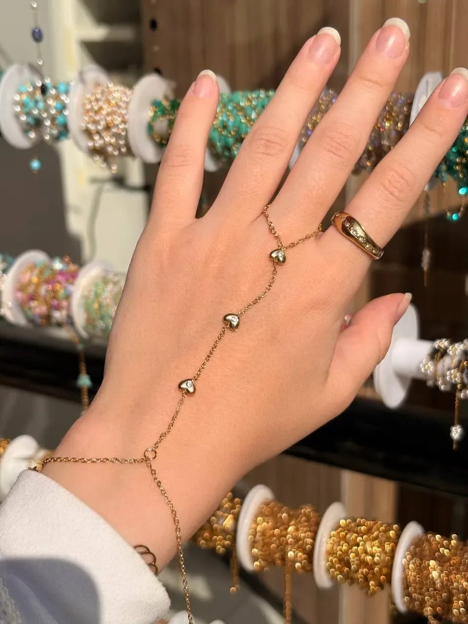 Heart Hand Chain — Hand Chains