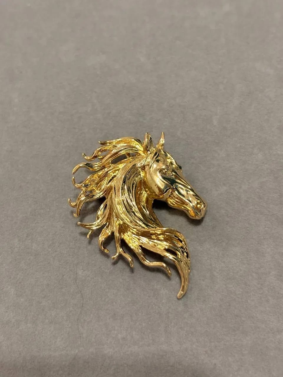 Golden Horse Brooch — Brooches