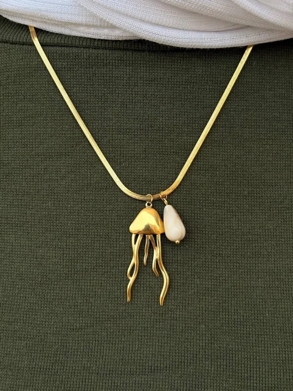 Jellyfish Necklace — Summer Necklaces, photo 2 of 2