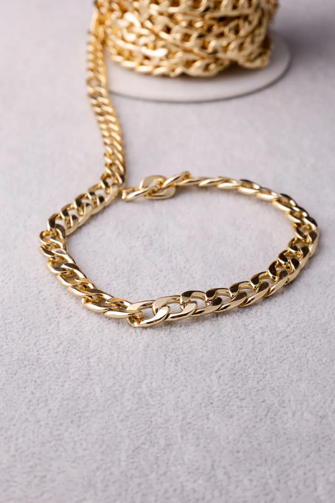Bold Curb Bracelet — Handmade Bracelets & Anklets, photo 1 of 2