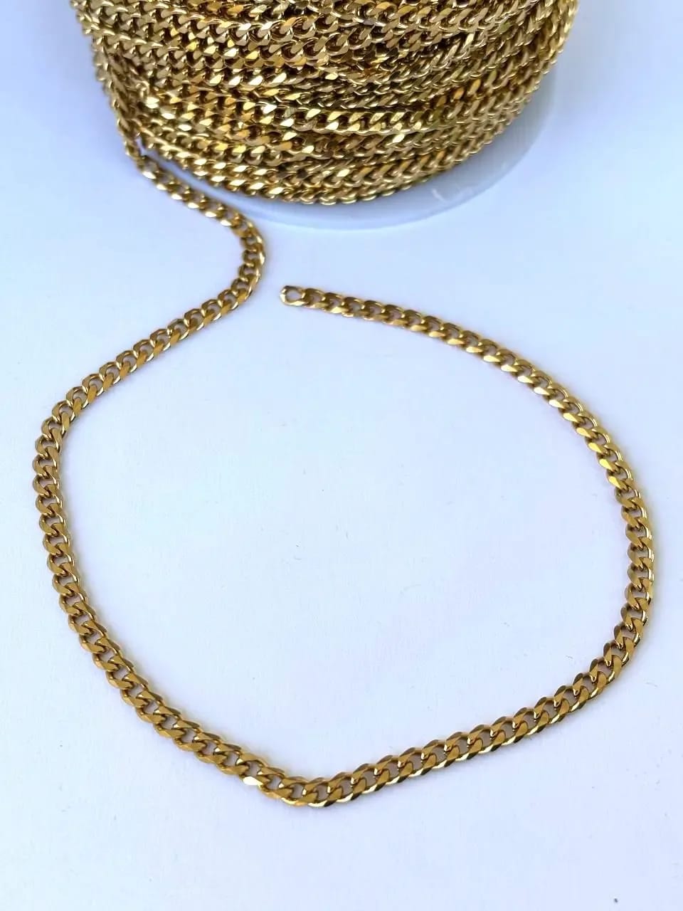 Shiny Link Necklace — Chains