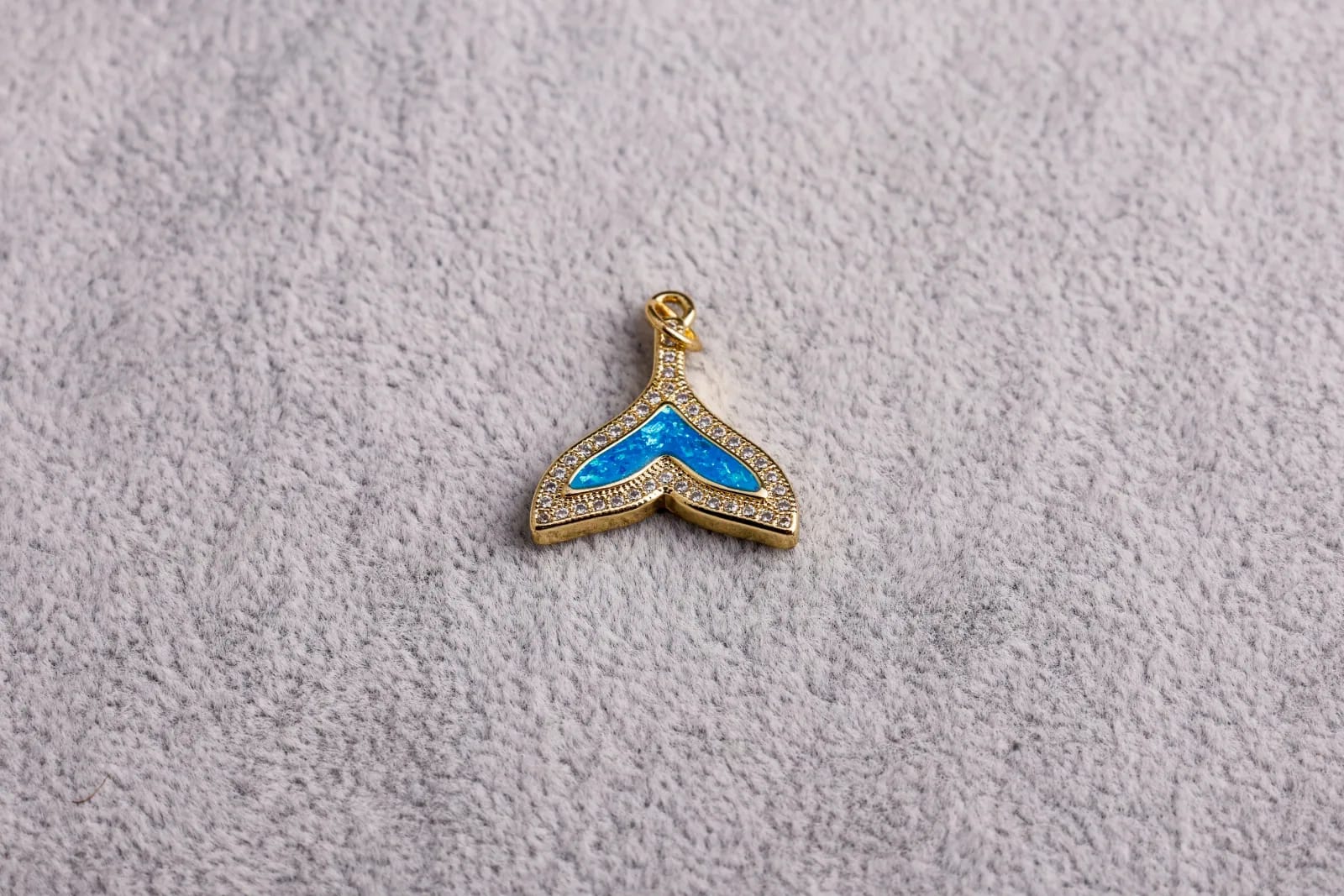 Mermaid Tail Charm — Handmade Charms