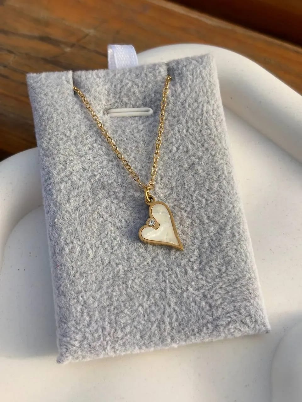 Mini Heart Necklace — Necklaces