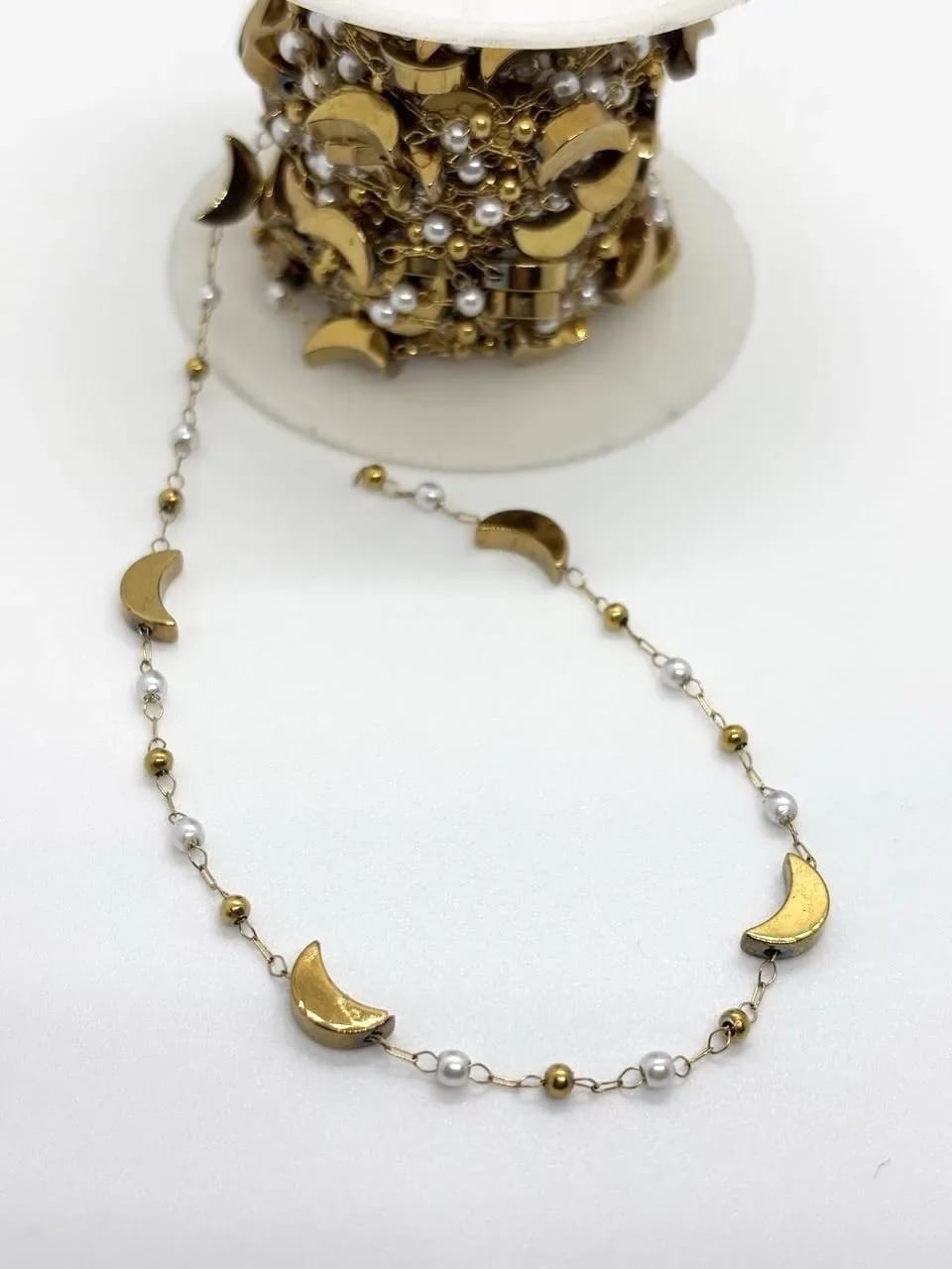 Crescent Moon Bracelet — Handmade Bracelets & Anklets