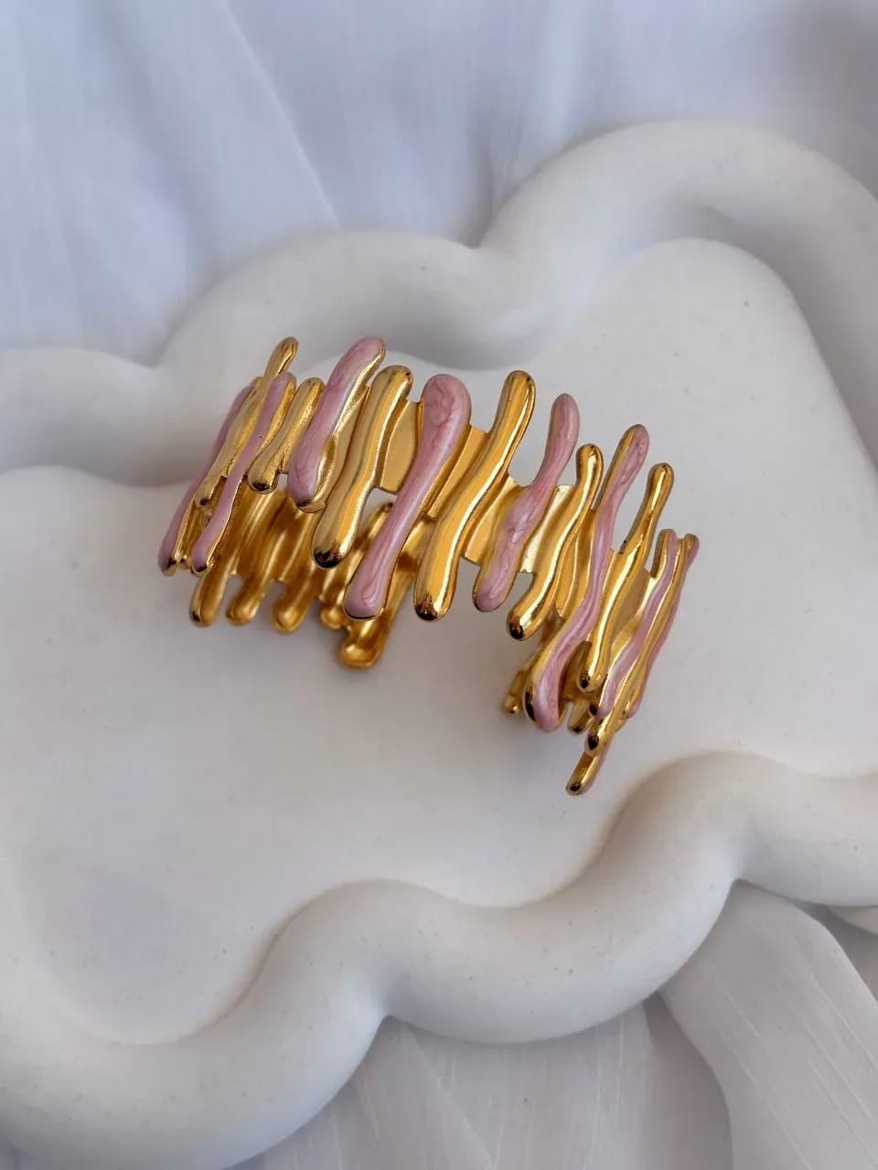 Pink Golden Bangle — Bangles