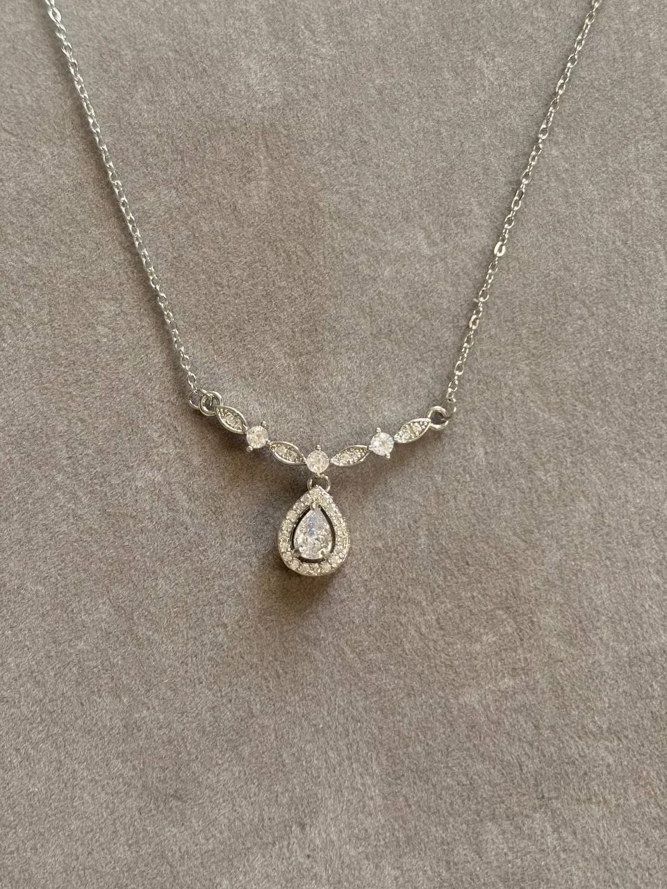 Silver Princess Necklace — Necklaces