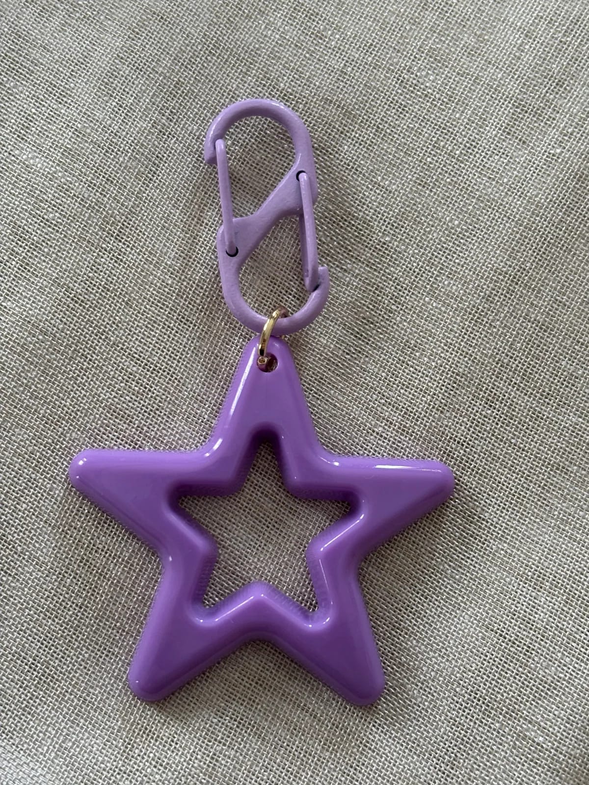 Purple Star Charm — Key, Bag & Phone Chains
