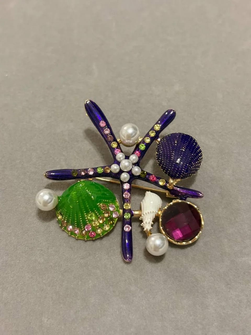 Purple Summer Brooch — Brooches