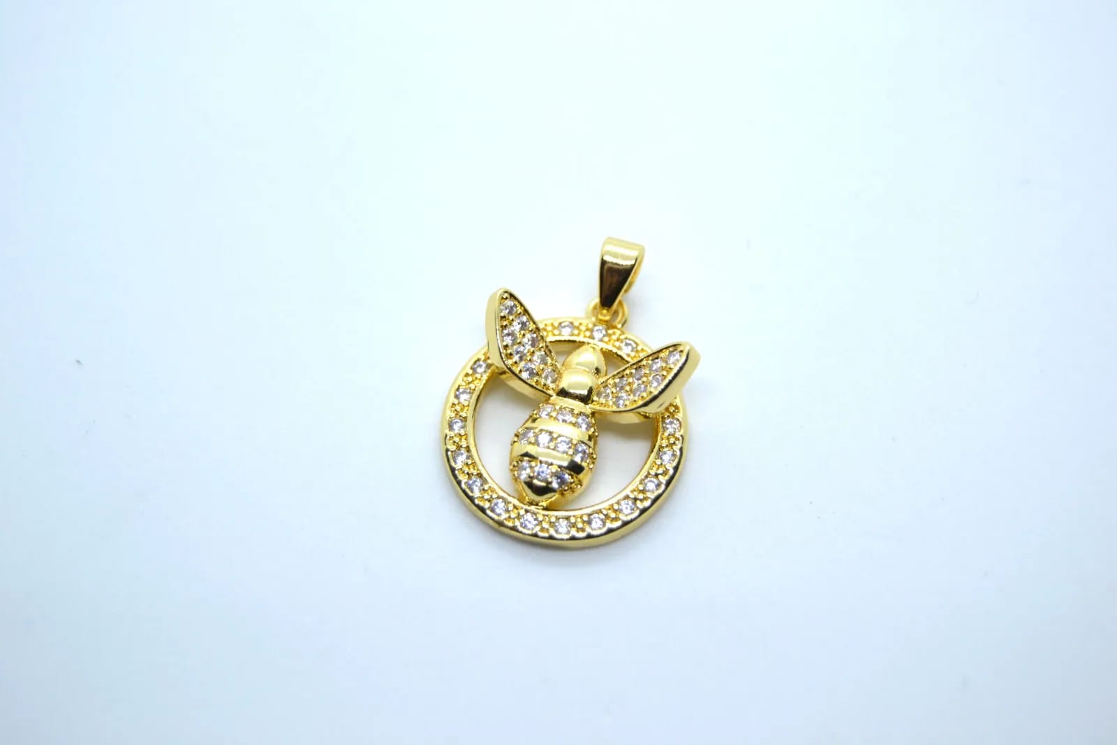 Queen Bee Charm — Handmade Charms