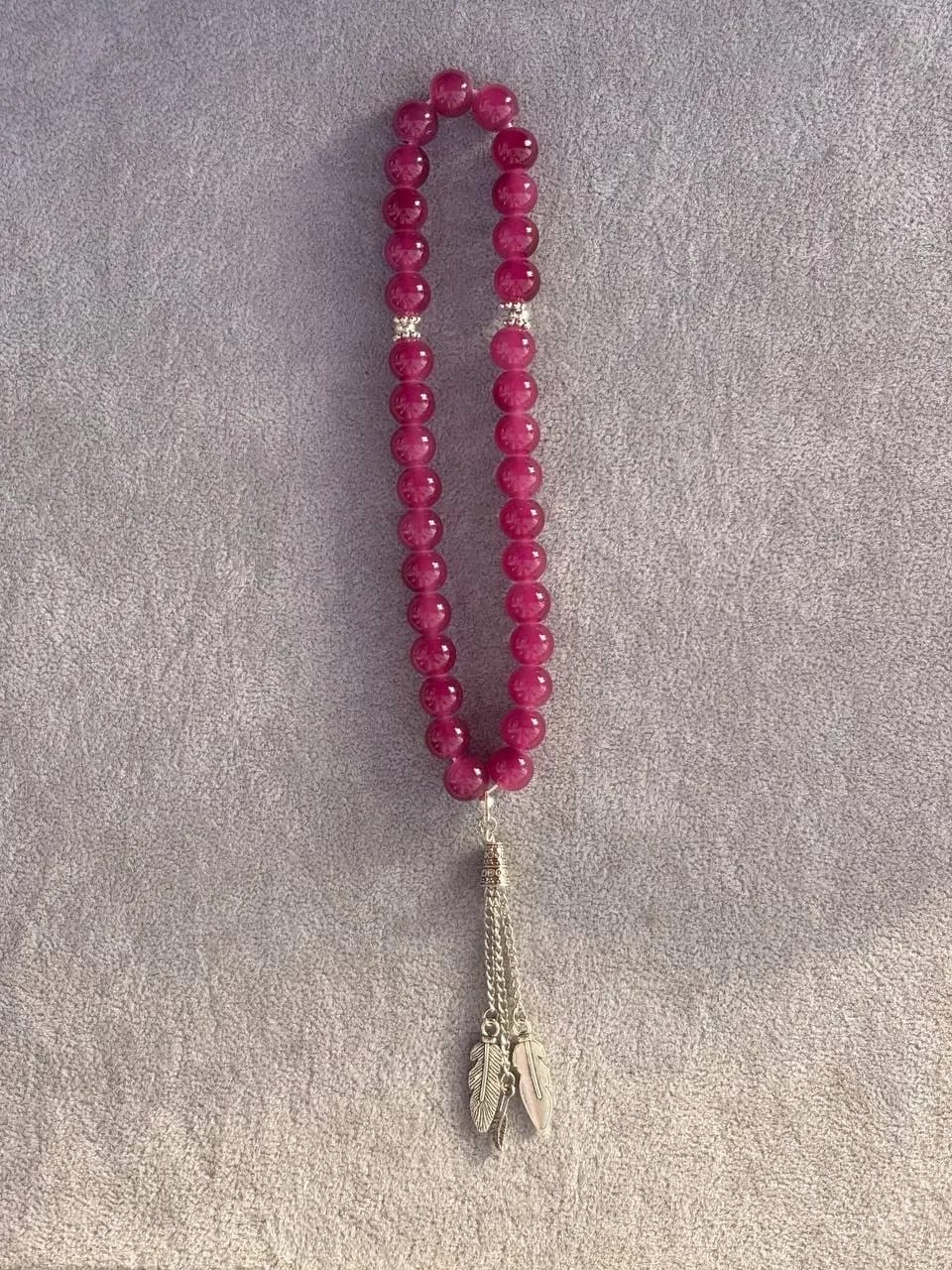 Plum 33-Bead Sebha — Sebha