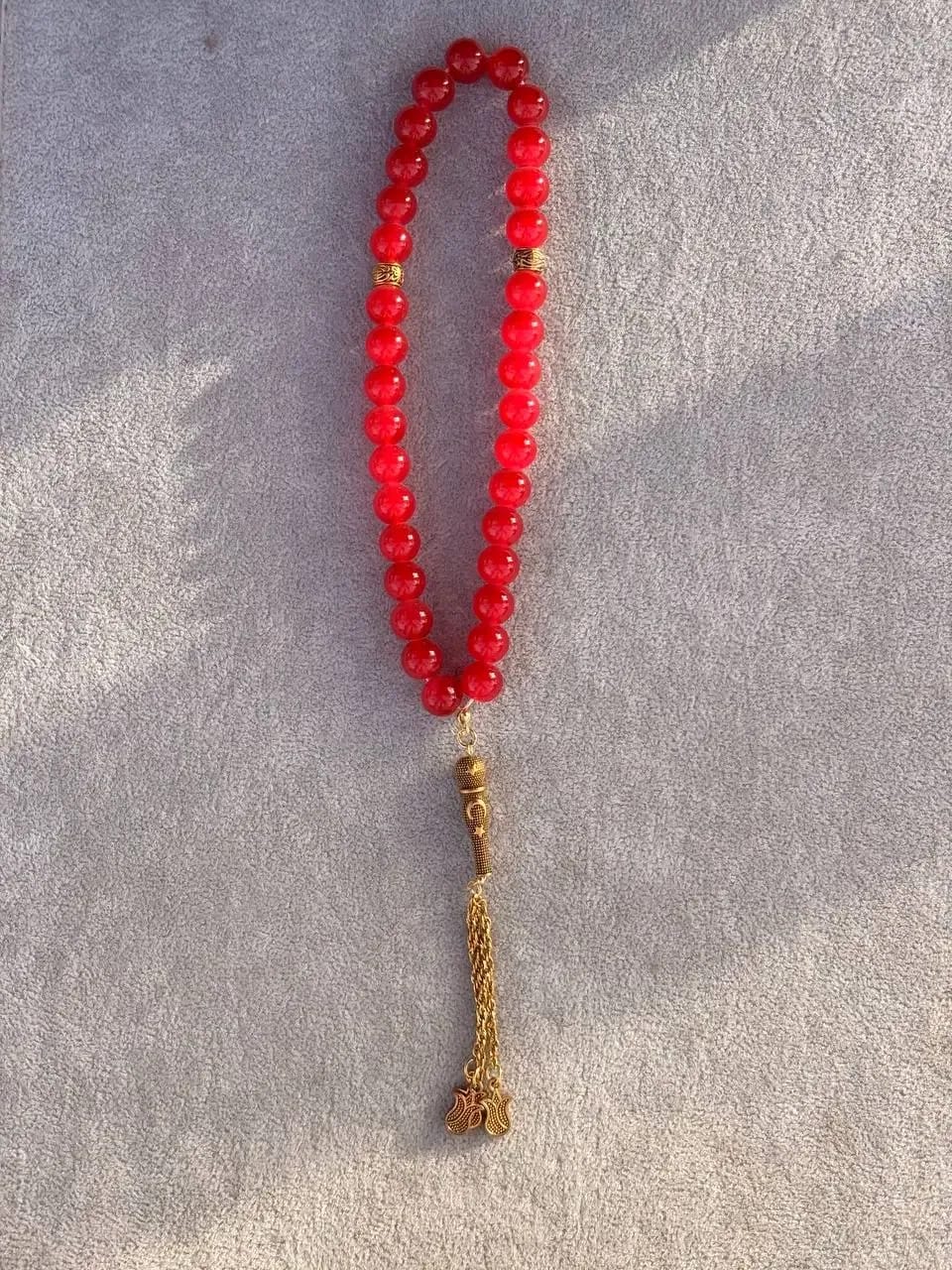 Red 33-Bead Sebha — Sebha