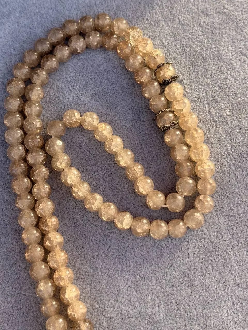 Taupe 99-Bead Sebha — Sebha, photo 2 of 2