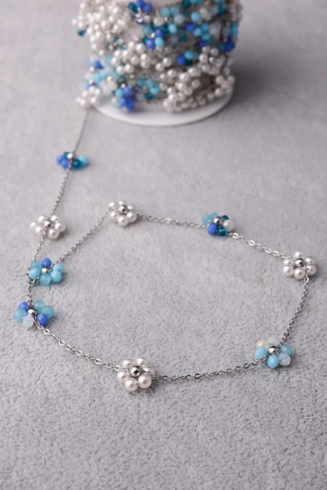 Silver Flower Bracelet — Handmade Bracelets & Anklets, photo 1 of 3