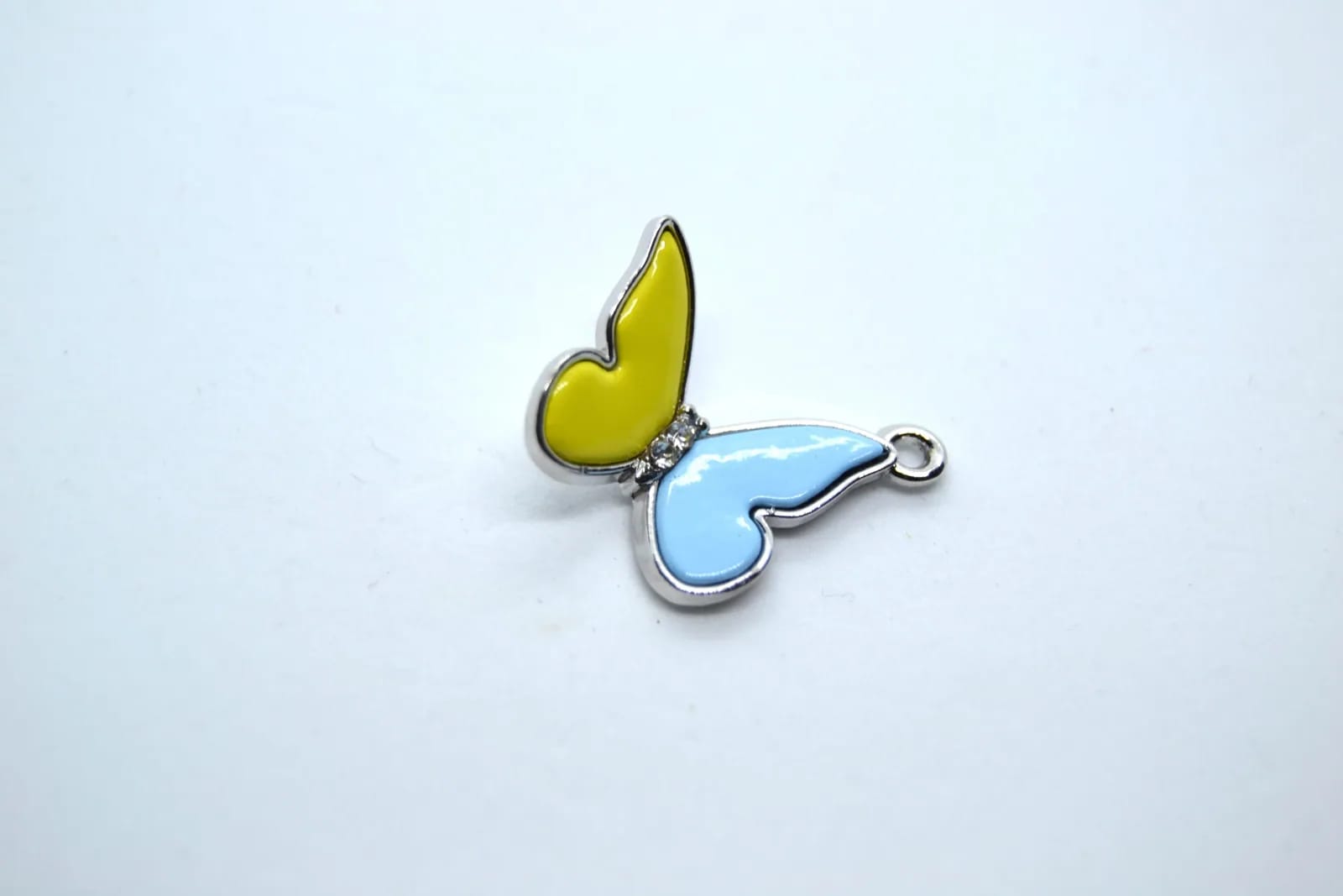 Silver Butterfly Charm — Handmade Charms, photo 4 of 5