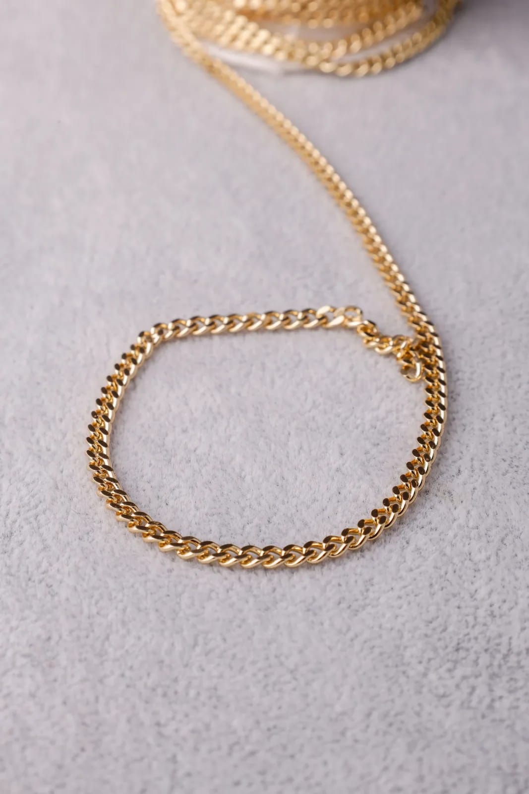 Simple Golden Necklace — Handmade Necklaces