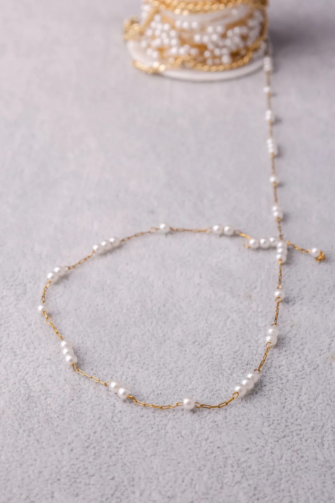 Simple Pearl Necklace — Handmade Necklaces