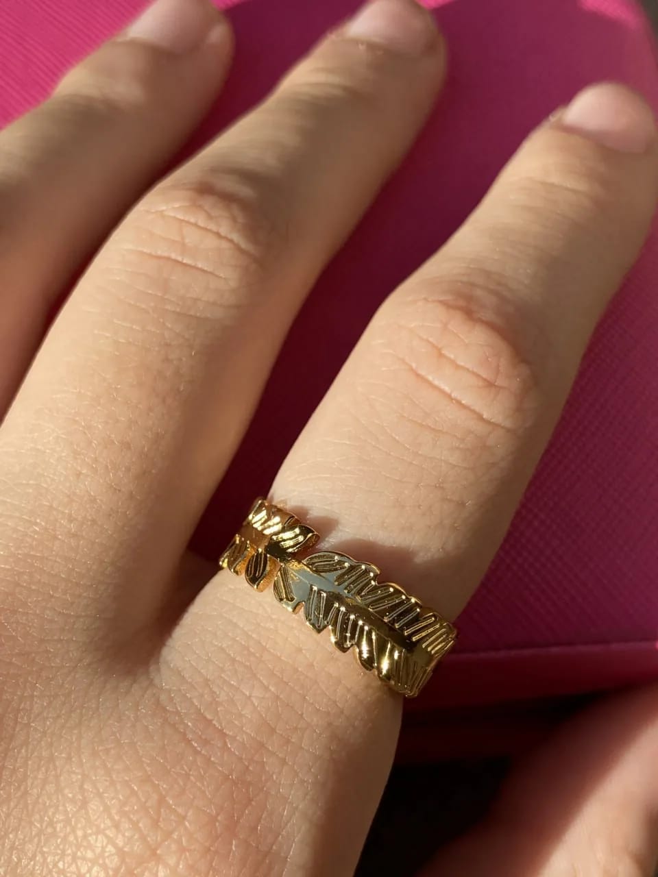 Golden Leaf Ring — Rings, photo 2 of 2