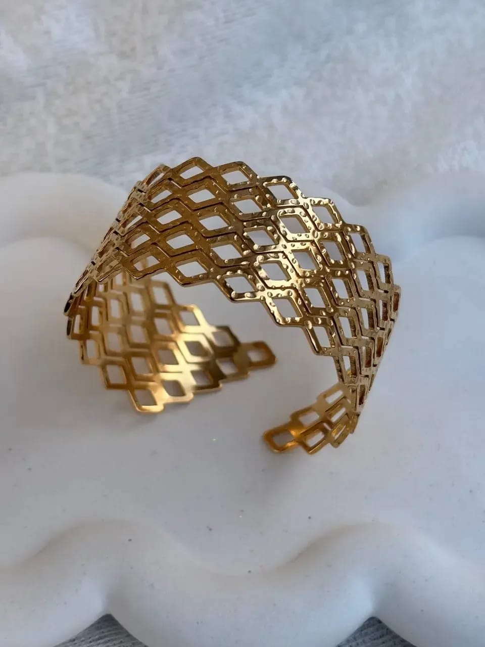 Golden Mesh Cuff — Bangles, photo 1 of 2